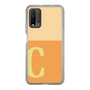 Slim Protection Case［ Original - initial two tone - C orange ］