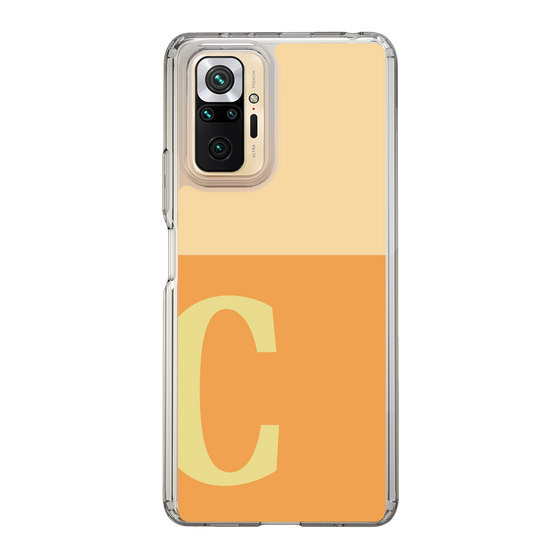 Slim Protection Case［ Original - initial two tone - C orange ］