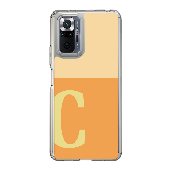 Slim Protection Case［ Original - initial two tone - C orange ］