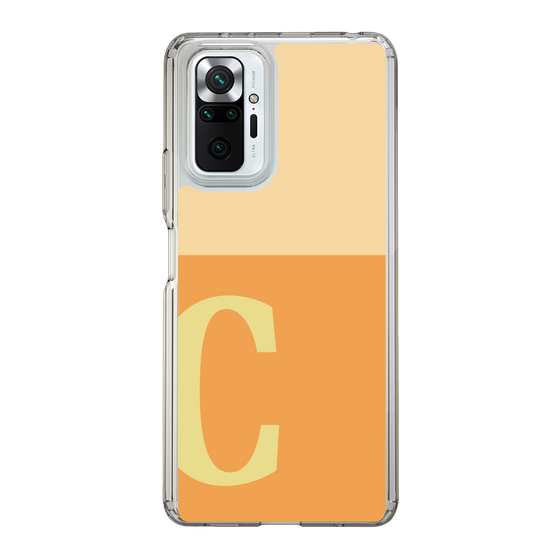 Slim Protection Case［ Original - initial two tone - C orange ］