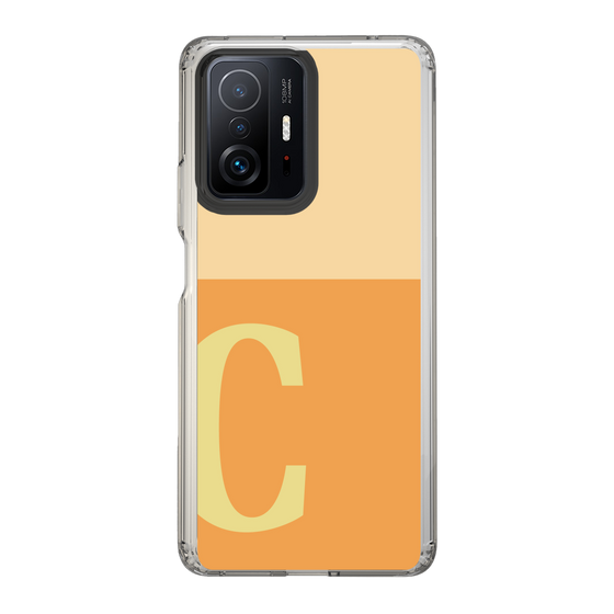 Slim Protection Case［ Original - initial two tone - C orange ］