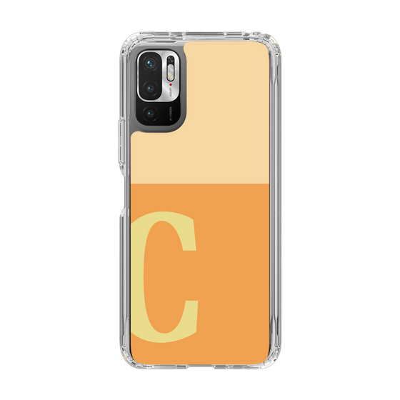 Slim Protection Case［ Original - initial two tone - C orange ］