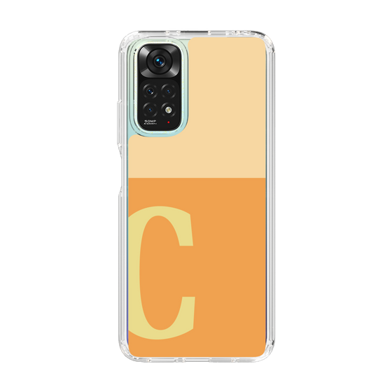 Slim Protection Case［ Original - initial two tone - C orange ］