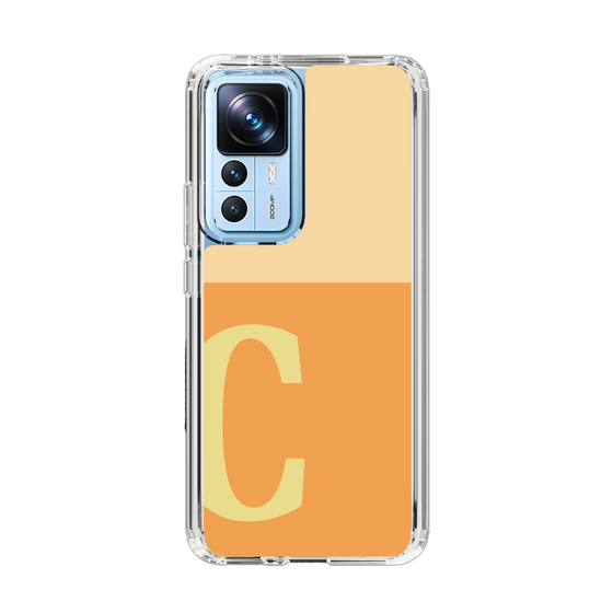 Slim Protection Case［ Original - initial two tone - C orange ］