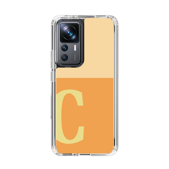 Slim Protection Case［ Original - initial two tone - C orange ］