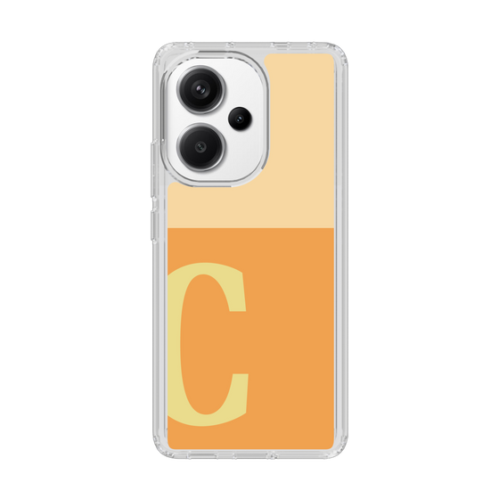 Slim Protection Case［ Original - initial two tone - C orange ］