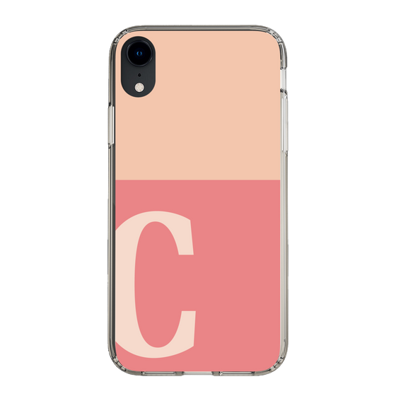Slim Protection Case［ Original - initial two tone - C pink ］