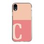 Slim Protection Case［ Original - initial two tone - C pink ］