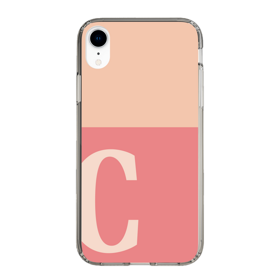 Slim Protection Case［ Original - initial two tone - C pink ］