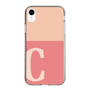 Slim Protection Case［ Original - initial two tone - C pink ］