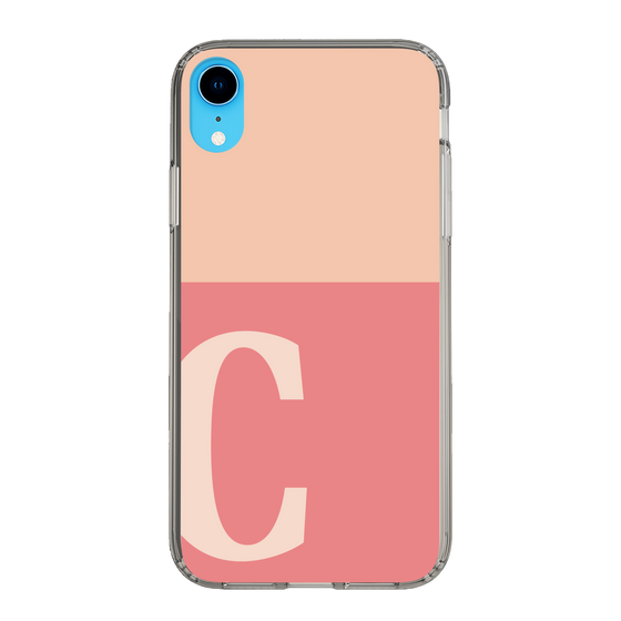 Slim Protection Case［ Original - initial two tone - C pink ］