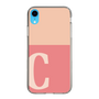 Slim Protection Case［ Original - initial two tone - C pink ］