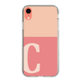Slim Protection Case［ Original - initial two tone - C pink ］