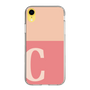 Slim Protection Case［ Original - initial two tone - C pink ］
