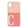 Slim Protection Case［ Original - initial two tone - C pink ］