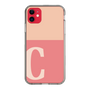 Slim Protection Case［ Original - initial two tone - C pink ］