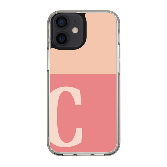 Slim Protection Case［ Original - initial two tone - C pink ］