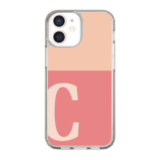 Slim Protection Case［ Original - initial two tone - C pink ］