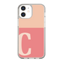 Slim Protection Case［ Original - initial two tone - C pink ］