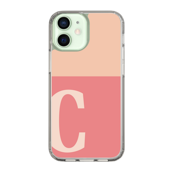 Slim Protection Case［ Original - initial two tone - C pink ］