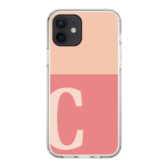 Slim Protection Case［ Original - initial two tone - C pink ］