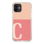 Slim Protection Case［ Original - initial two tone - C pink ］