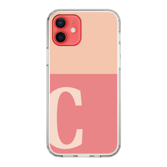 Slim Protection Case［ Original - initial two tone - C pink ］