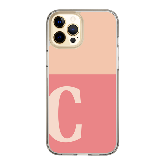 Slim Protection Case［ Original - initial two tone - C pink ］