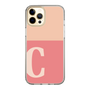 Slim Protection Case［ Original - initial two tone - C pink ］