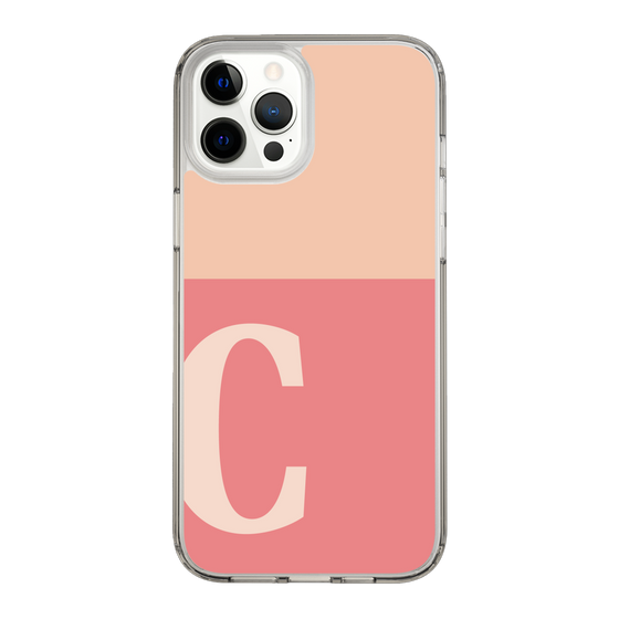 Slim Protection Case［ Original - initial two tone - C pink ］