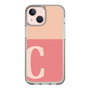 Slim Protection Case［ Original - initial two tone - C pink ］