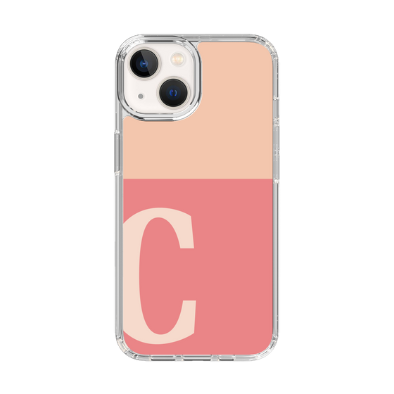 Slim Protection Case［ Original - initial two tone - C pink ］