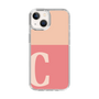 Slim Protection Case［ Original - initial two tone - C pink ］