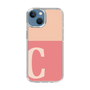 Slim Protection Case［ Original - initial two tone - C pink ］