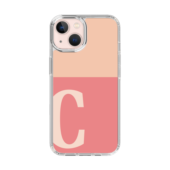 Slim Protection Case［ Original - initial two tone - C pink ］