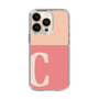 Slim Protection Case［ Original - initial two tone - C pink ］