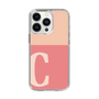 Slim Protection Case［ Original - initial two tone - C pink ］