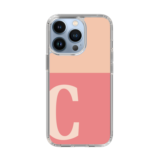 Slim Protection Case［ Original - initial two tone - C pink ］