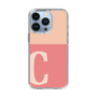 Slim Protection Case［ Original - initial two tone - C pink ］