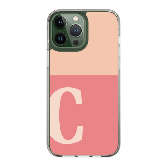 Slim Protection Case［ Original - initial two tone - C pink ］