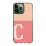 Slim Protection Case［ Original - initial two tone - C pink ］
