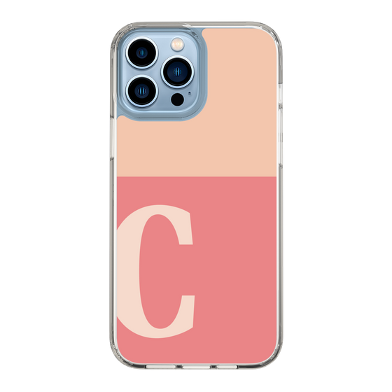Slim Protection Case［ Original - initial two tone - C pink ］