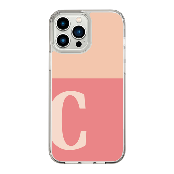 Slim Protection Case［ Original - initial two tone - C pink ］