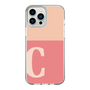 Slim Protection Case［ Original - initial two tone - C pink ］