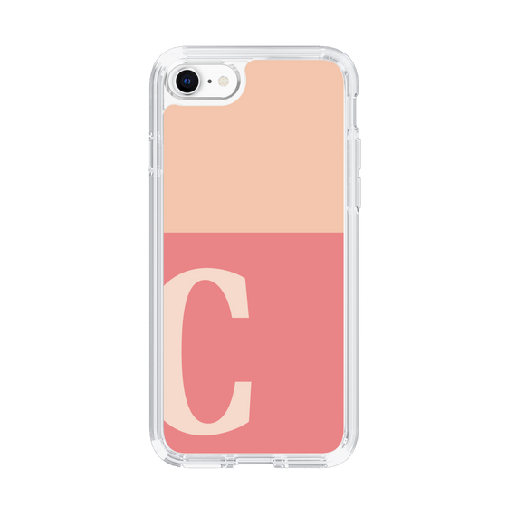 Slim Protection Case［ Original - initial two tone - C pink ］
