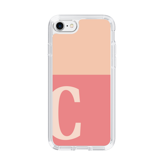 Slim Protection Case［ Original - initial two tone - C pink ］