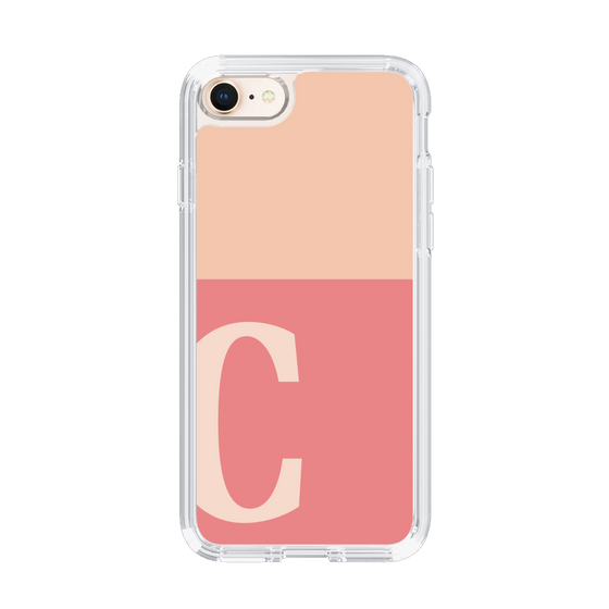 Slim Protection Case［ Original - initial two tone - C pink ］