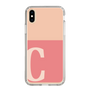 Slim Protection Case［ Original - initial two tone - C pink ］