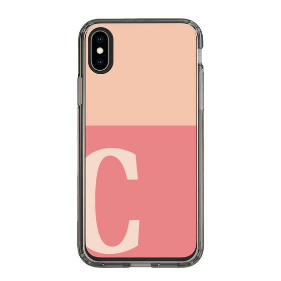 Slim Protection Case［ Original - initial two tone - C pink ］
