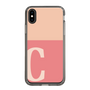 Slim Protection Case［ Original - initial two tone - C pink ］